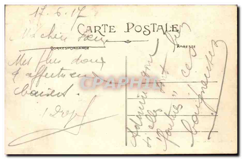 CPA Sur les bords de l'ocean Deux jolies etoiles de mer (femmes) — Verso