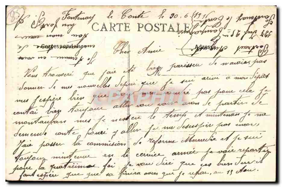 Au Pays Maraichin — L'Heure du Berger — Jules Pelly, Beaune, n°44 — Verso