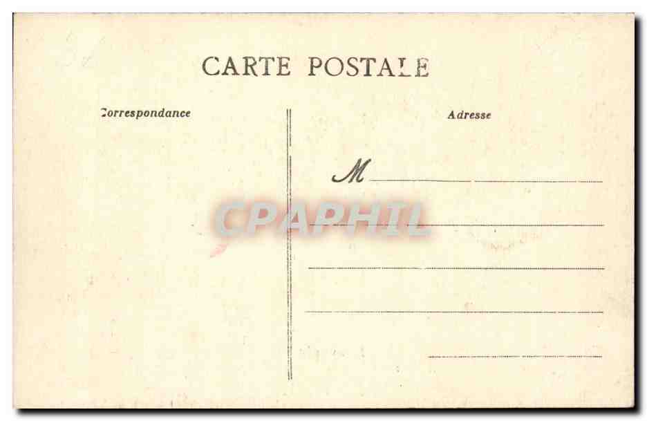 CPA Folklore Costume Souvenir de Vendee — Verso