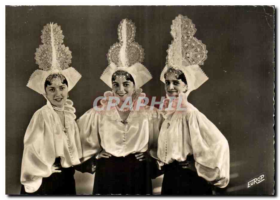 CPA Vendee Sablaise SAbles d'olonne Sablaises en costume local authentique