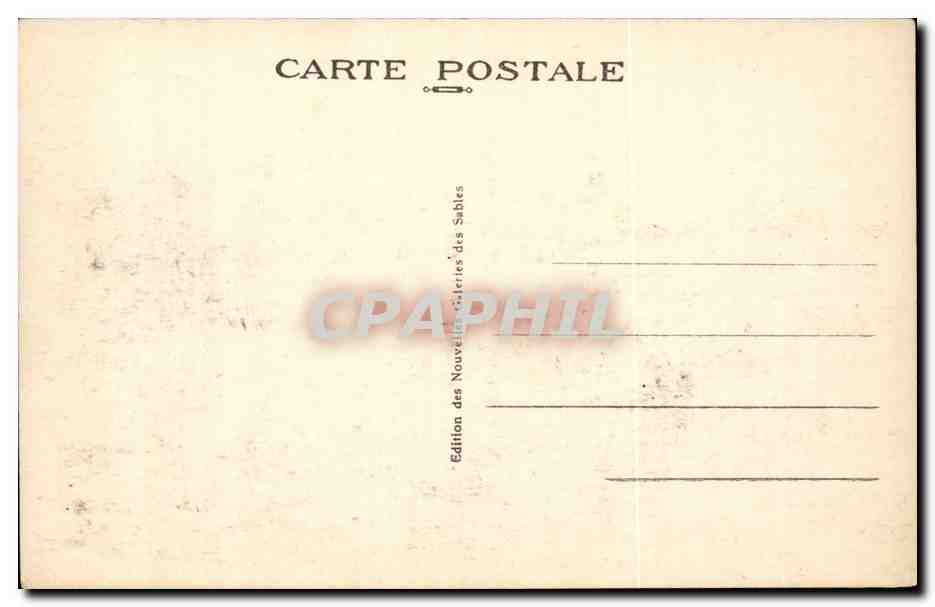 Saint-Gilles-Croix-de-Vic — Vue générale du Port — Édition des Nouvelles Galeries des Sables — Rückseite