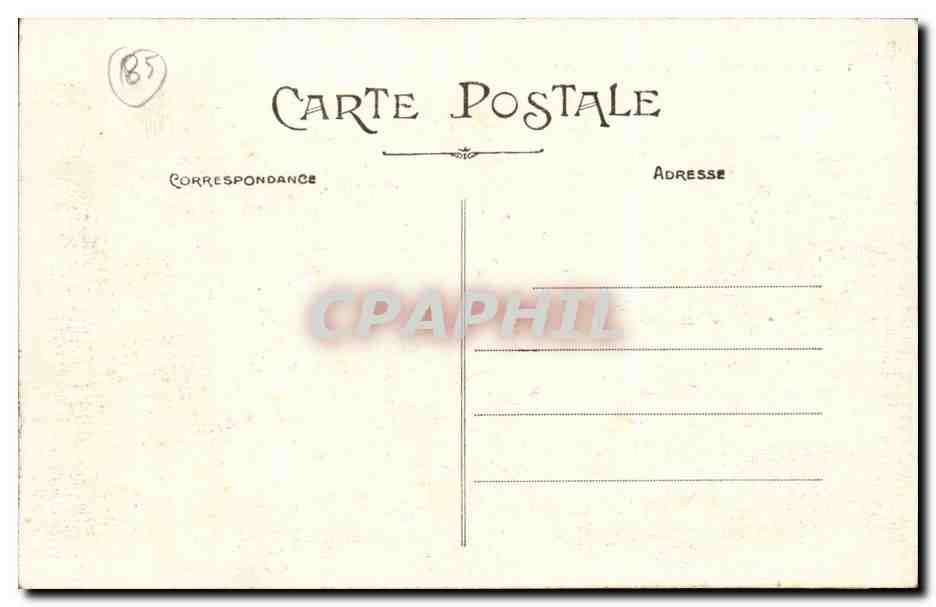 Saint Laurent sur Sevre CPA Cote Sud ouesdt — Back