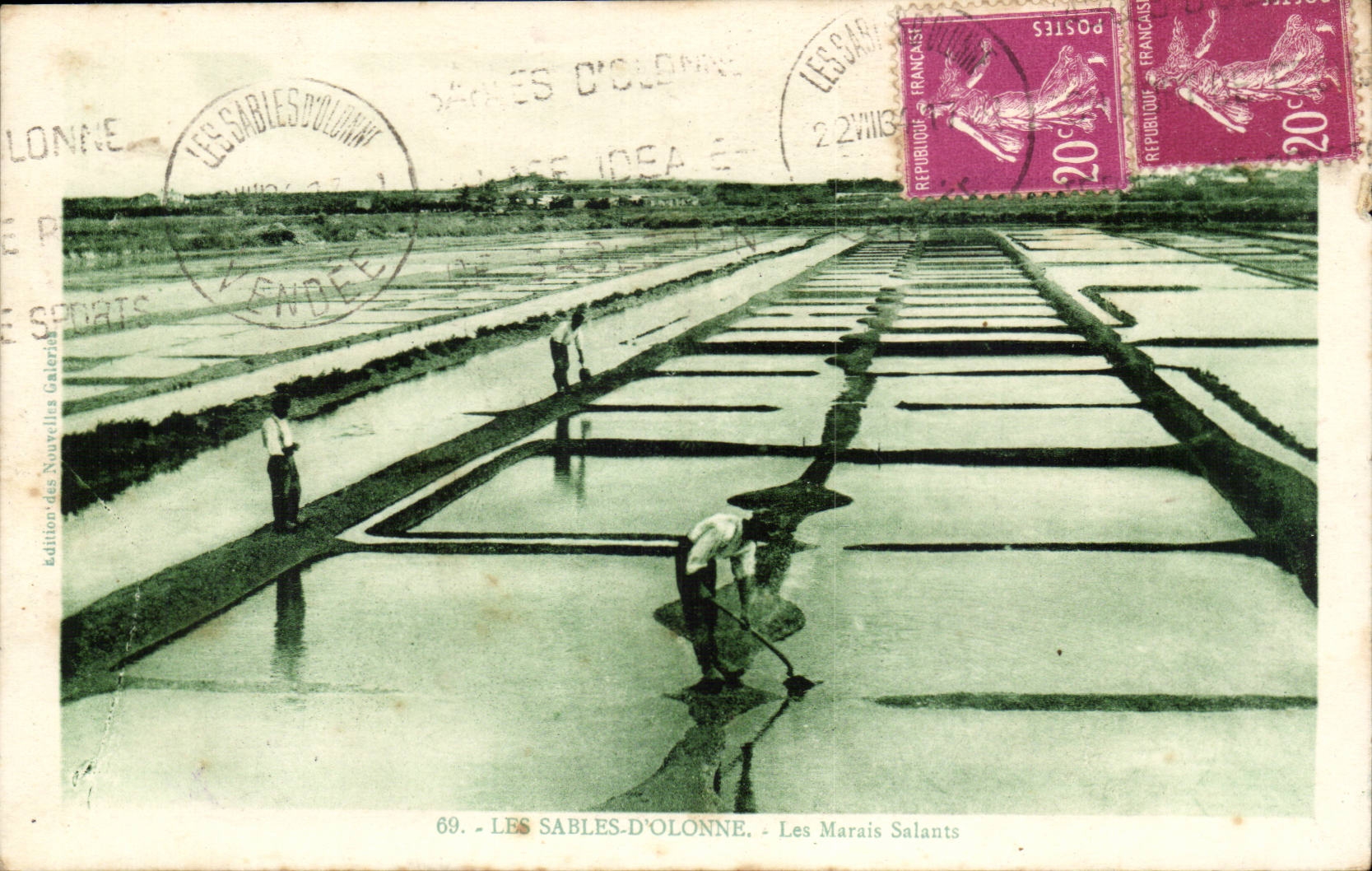 Les Sables-d'Olonne — Die Salzseen — Édition des Nouvelles Galeries