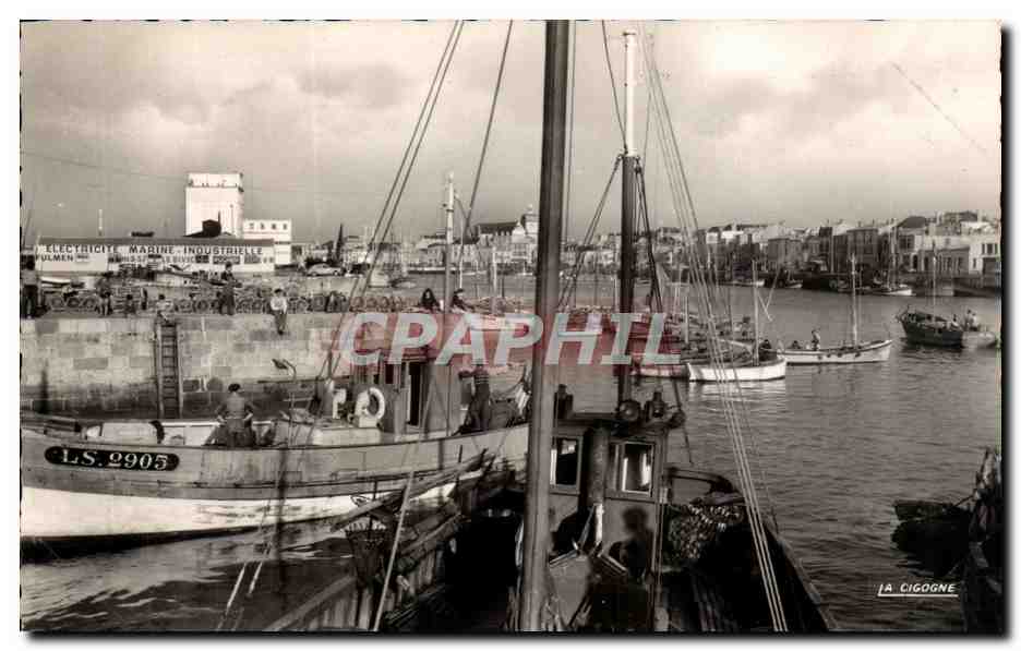 CPSM Sables d'olonne Le port