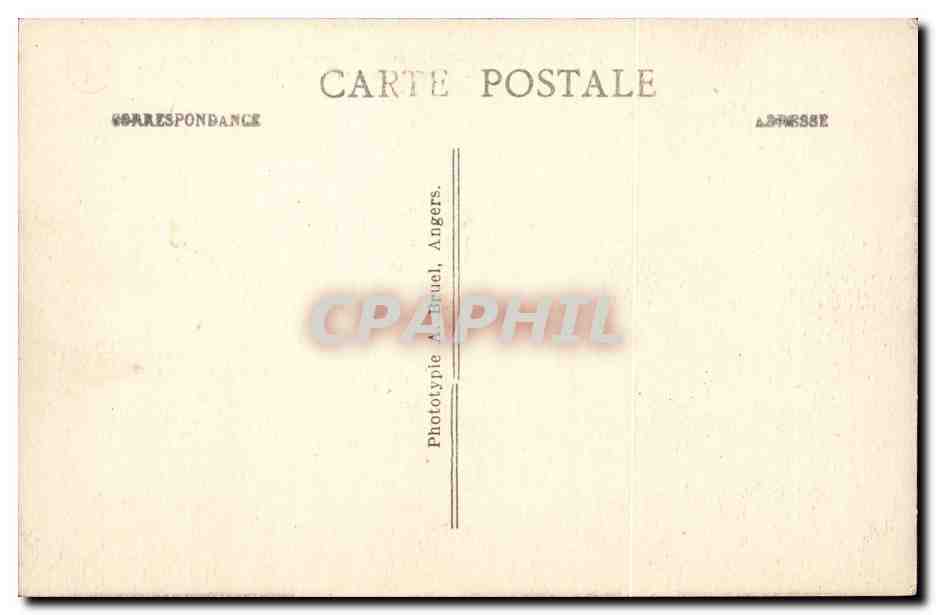 CPA Sables d'olonne Le port et la jetee promenade — Rückseite