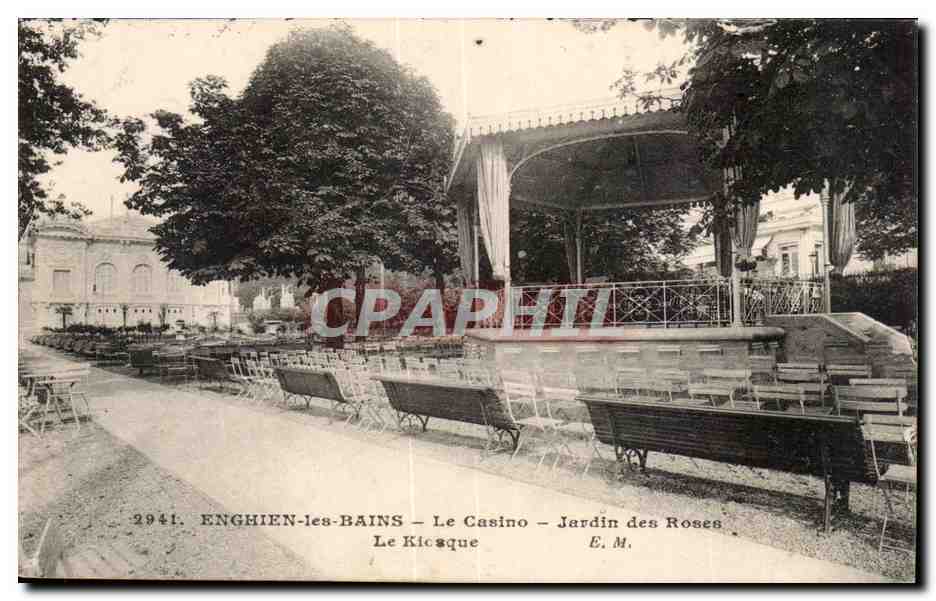 Enghien-les-Bains — Le Casino — Jardin des Roses — E. M.
