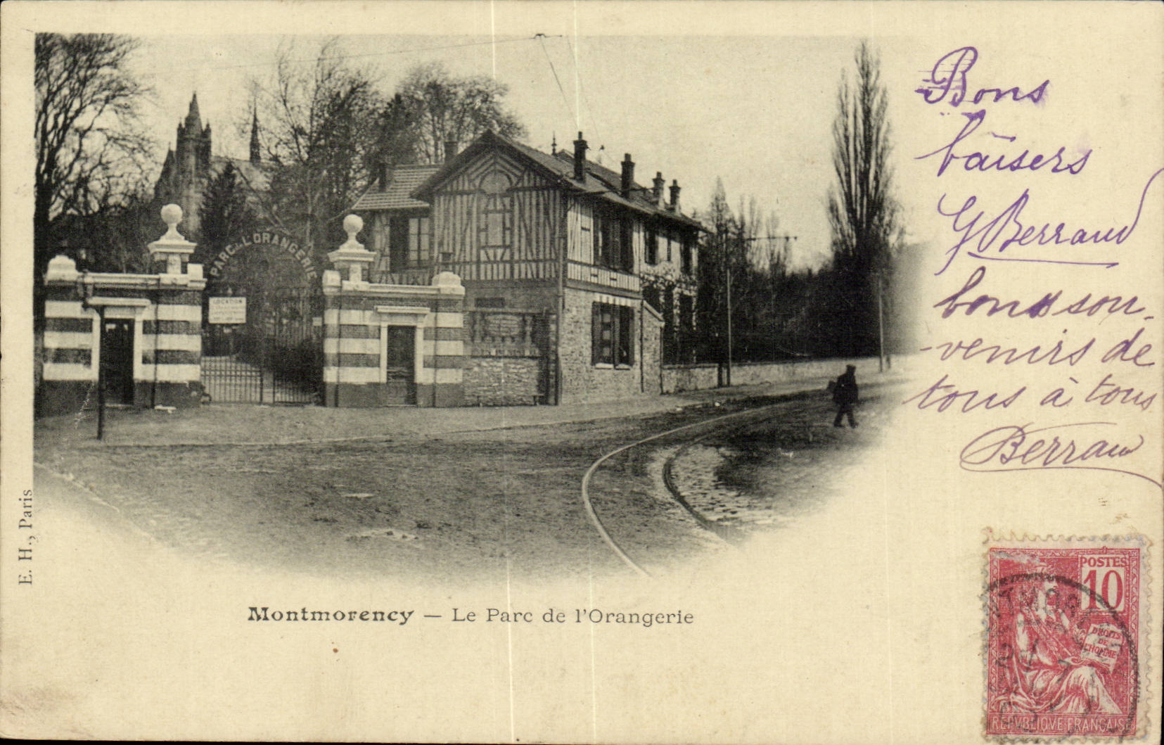 Montmorency CPA Le parc de l'orangerie