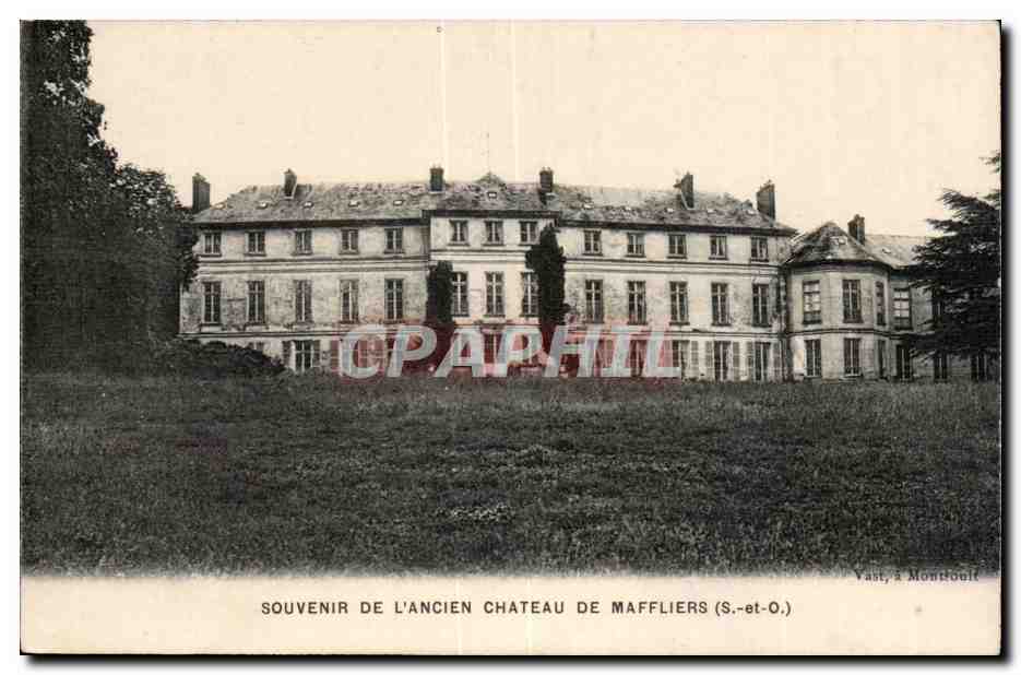 CPA Souvenir de l'ancien chateau de MAffliers