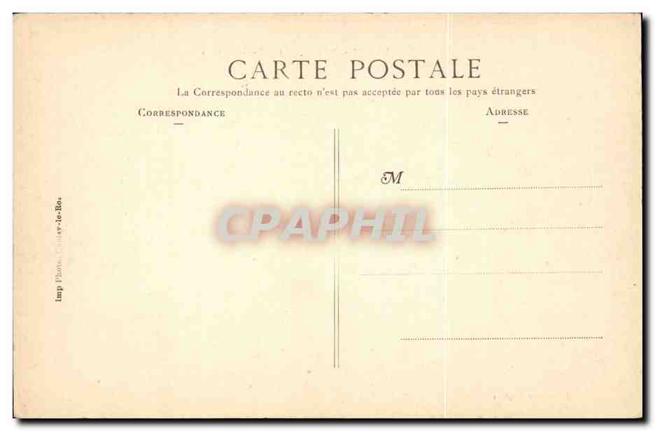 Enghien-les-Bains — La Grande Rue — J. Moiroud, Clichy-le-Roi — Verso