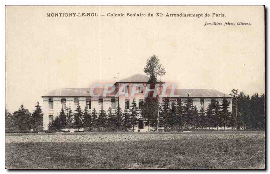 Montigny le Roi CPA Colonie scolaire du 11eme arrondissement de Paris