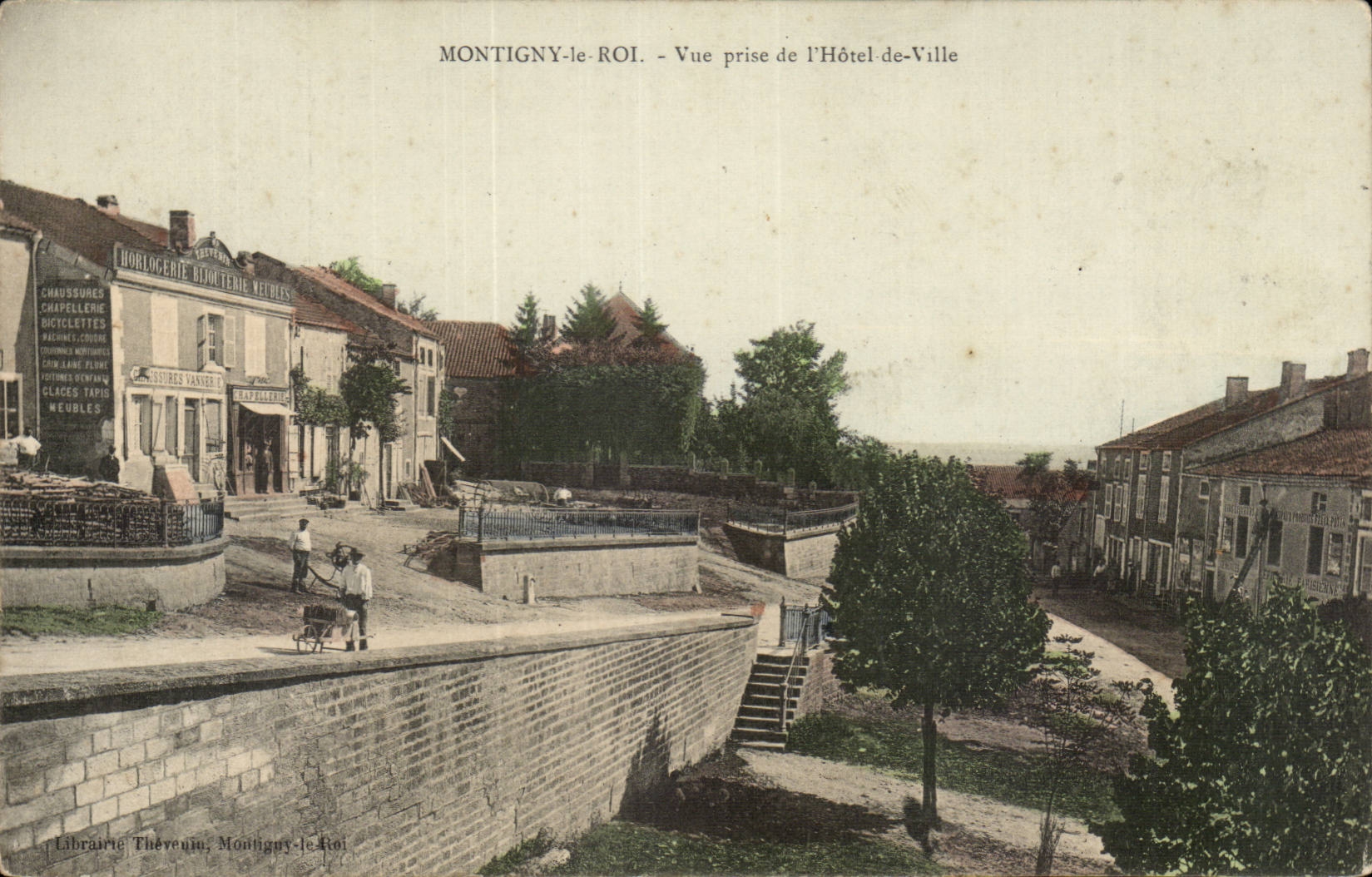 Montigny le Roi CPA Vue prise de l'Hotel de ville 
