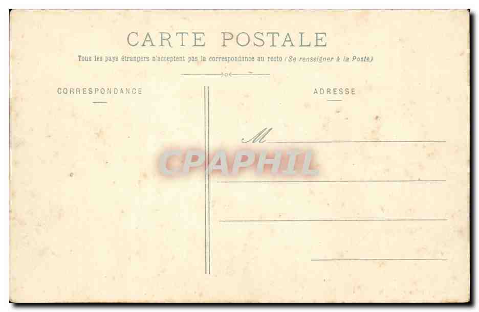 Montigny le Roi CPA Vue prise de l'Hotel de ville  — Rückseite