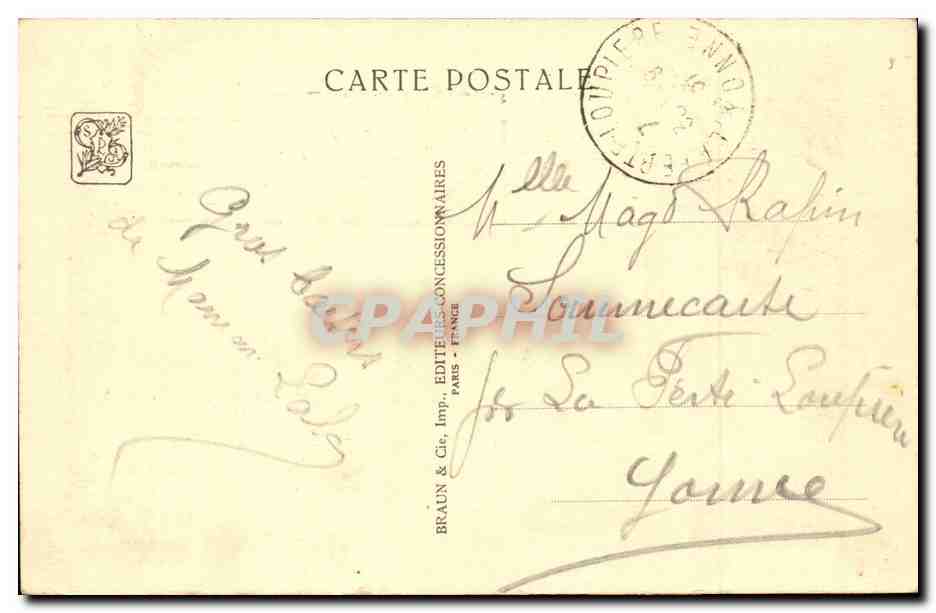 CPA Exposition coloniale internationale Paris 1931 Pavillon de la Nouvelle CAledonie (new caledonia) — Rückseite