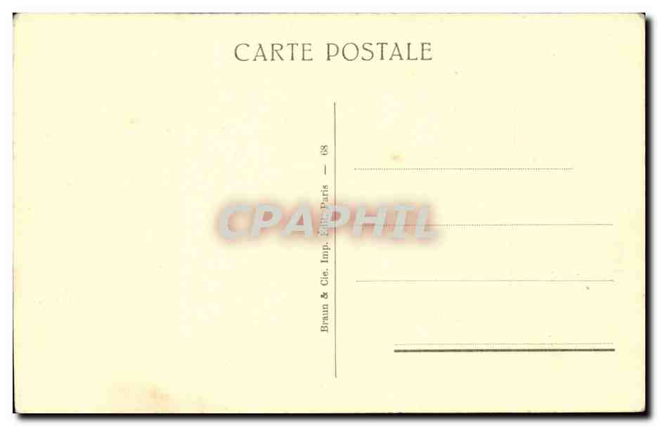 CPA Exposition internationale des Arts decoratifs 1925 Pavillon de Nancy  — Rückseite