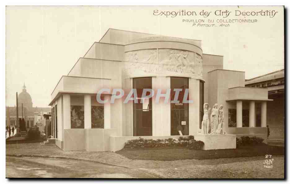 CPA Pavillon des Arts Decoratifs 1925 Pavillon du collectionneur