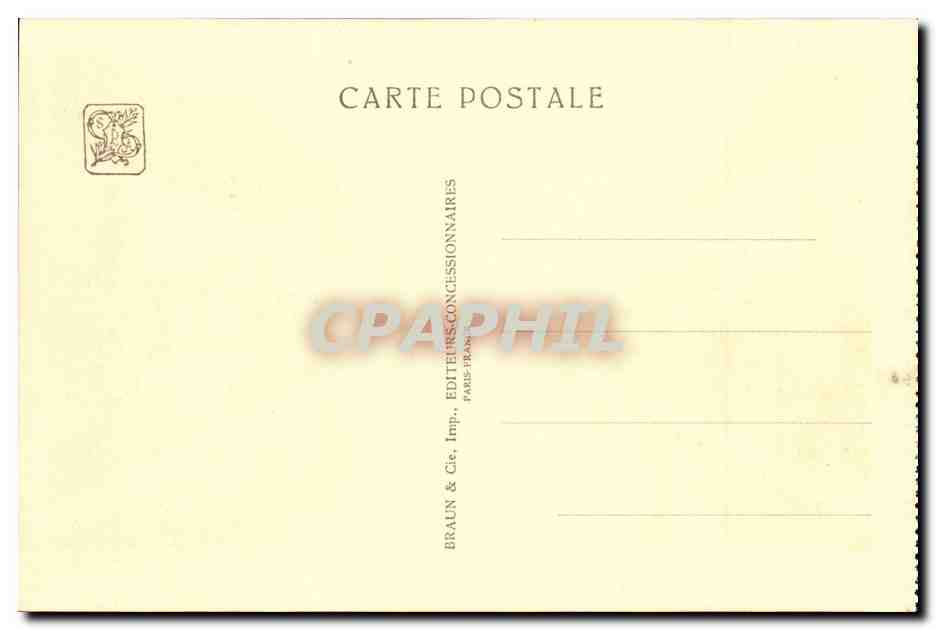 EXposition coloniale internationale Paris 1931 SEction Tunisienne CPA Vue sur la place publique Cafe MAure Tunisie — Rückseite