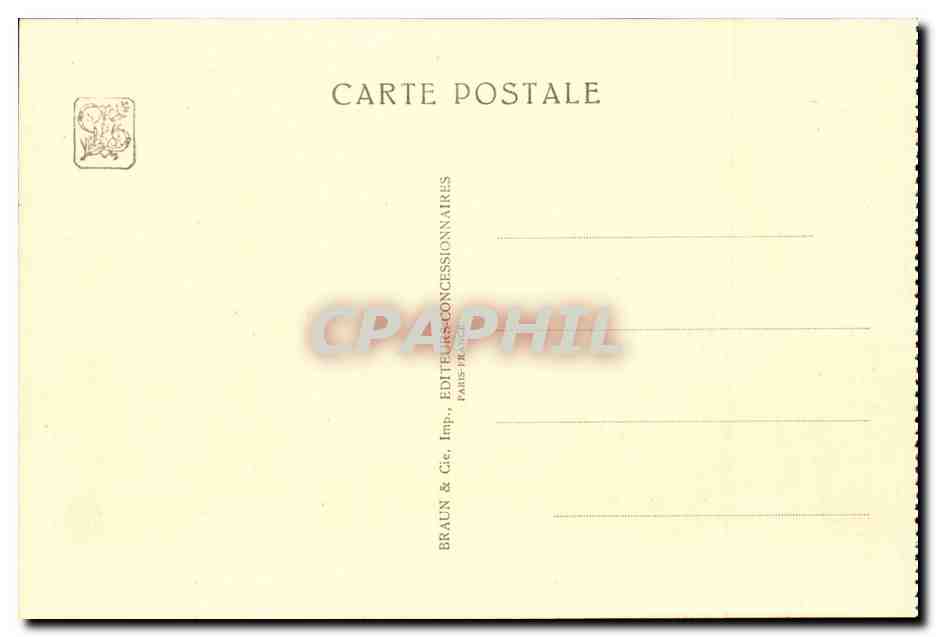 Exposition Coloniale Internationale — Paris 1931 — Pavillon Côte-Algérien — Rückseite