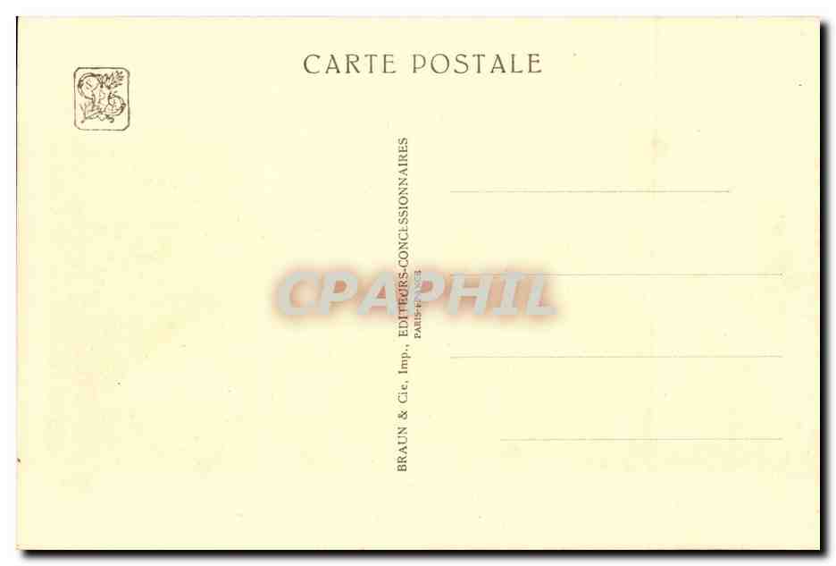 EXposition coloniale internationale Paris 1931 Le palais vu de la terrasse superieure du restaurant de l'aOF — Rückseite