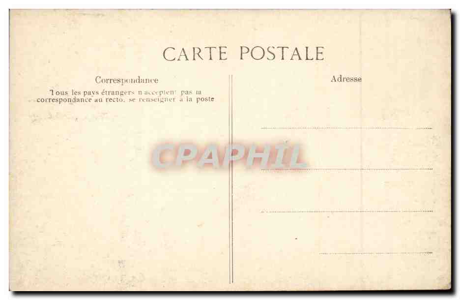 CPA Inondations CRue de la Seine Paris  — Rückseite