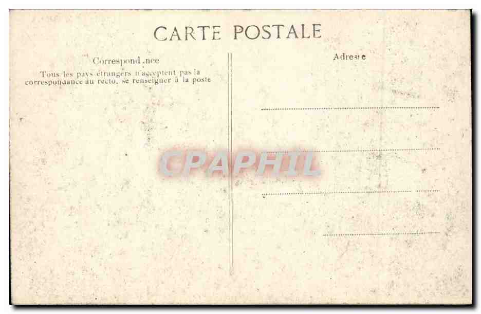 CPA Inondations CRue de la Seine Paris Janvier 1910 Pont neuf Le vert galant inonde — Rückseite