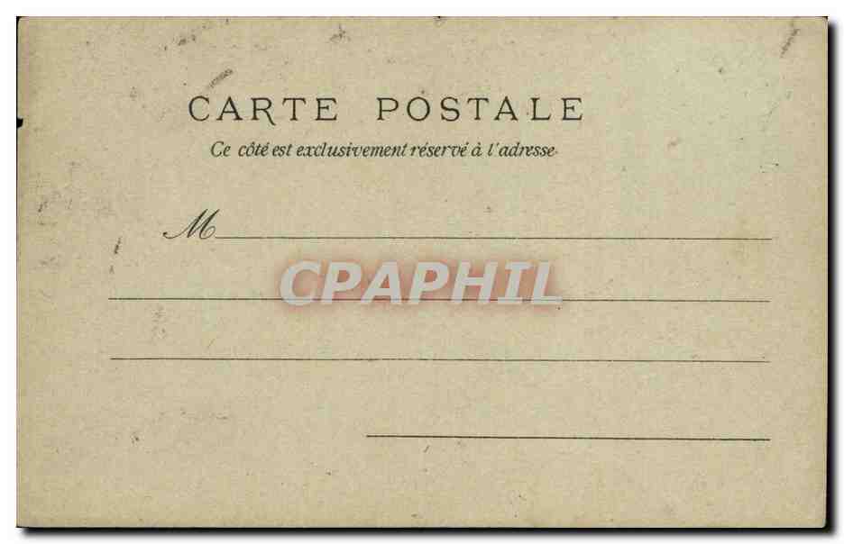 CPA Paris Exposition universelle de 1900 Pavillon de l'autriche — Verso
