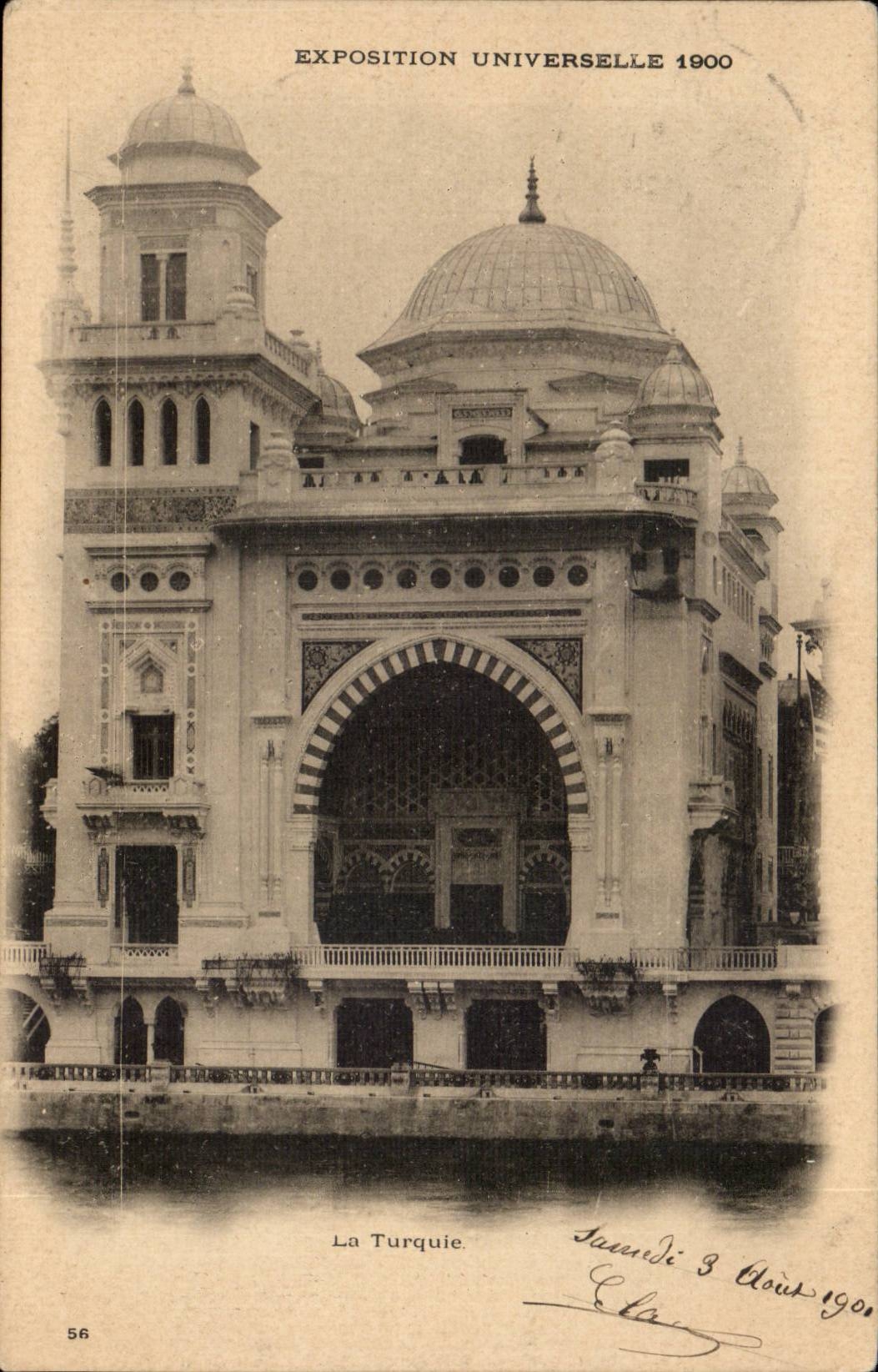 CPA Exposition universelle de 1900 Paris Turquie Turkey