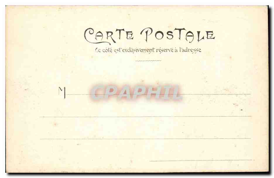 Terrasse des Palais étrangers — Exposition Universelle de 1900 — E.H. et C., Paris — Rückseite