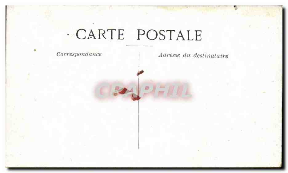 Paris CPA Rue de Rome (boulevard Haussmann) — Rückseite