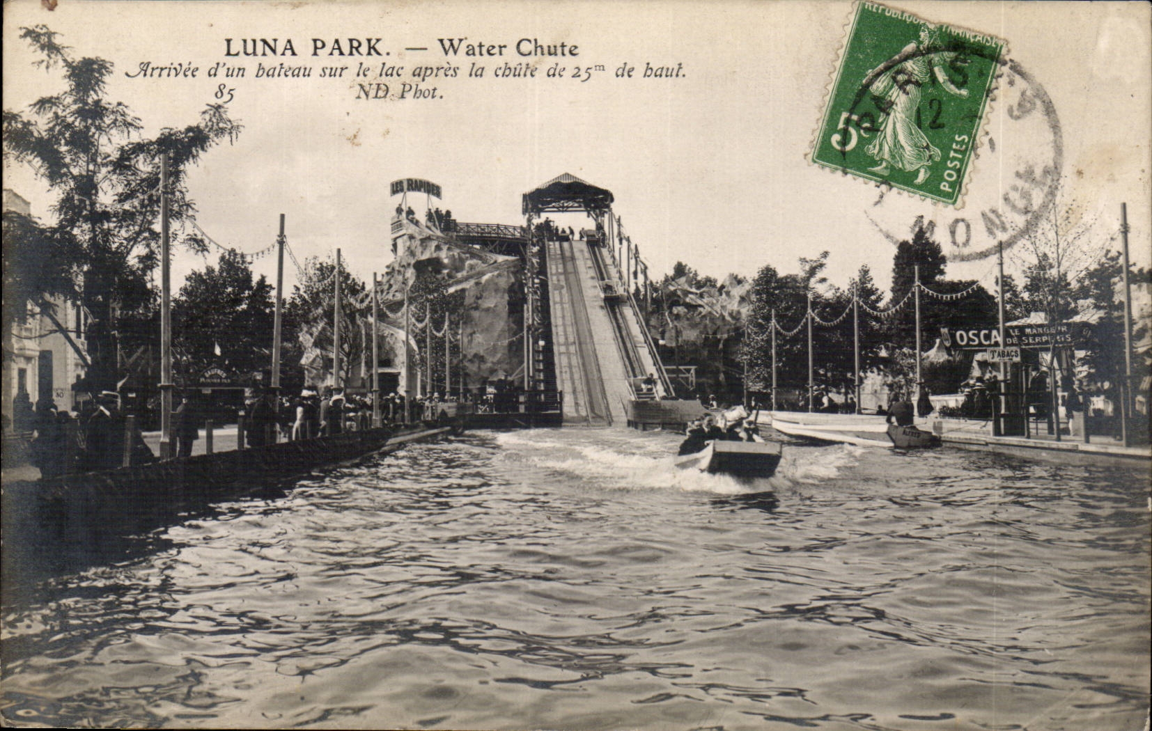 Luna Park — Water Chute — ND Fot.