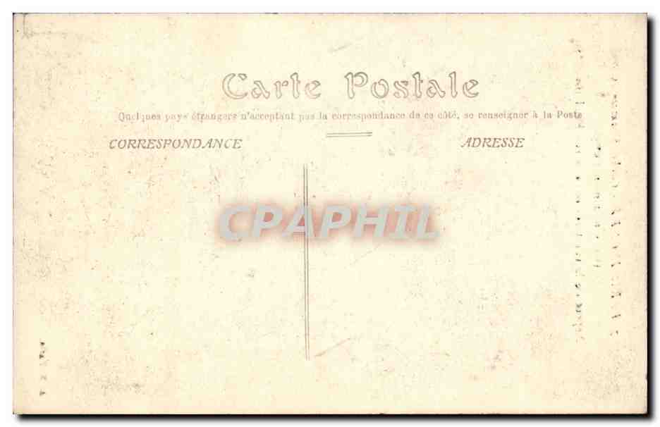 París inundado — Inundación del 28 de enero de 1910 — N. París — Reverso