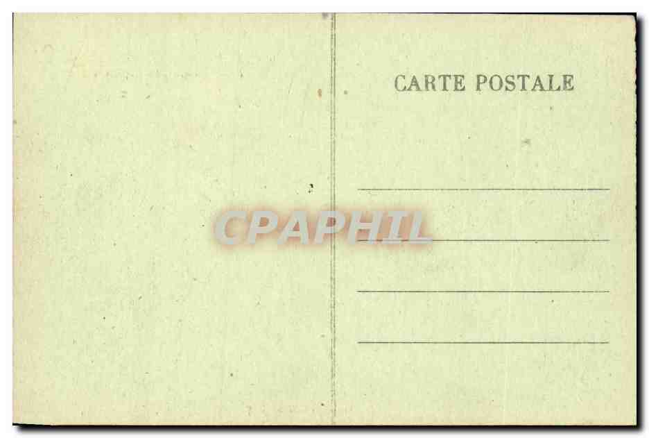 Font Romeu CPA Pension de famille St Paul — Rückseite