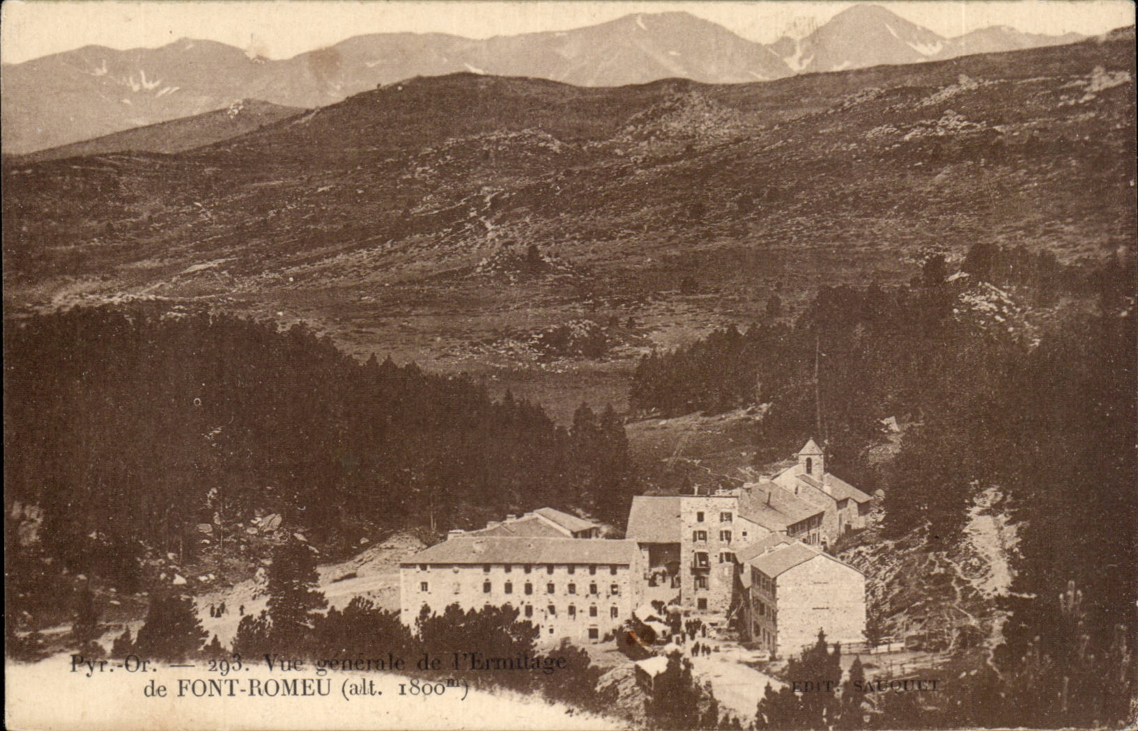 Font Romeu CPA Vue generale de l'ermitage
