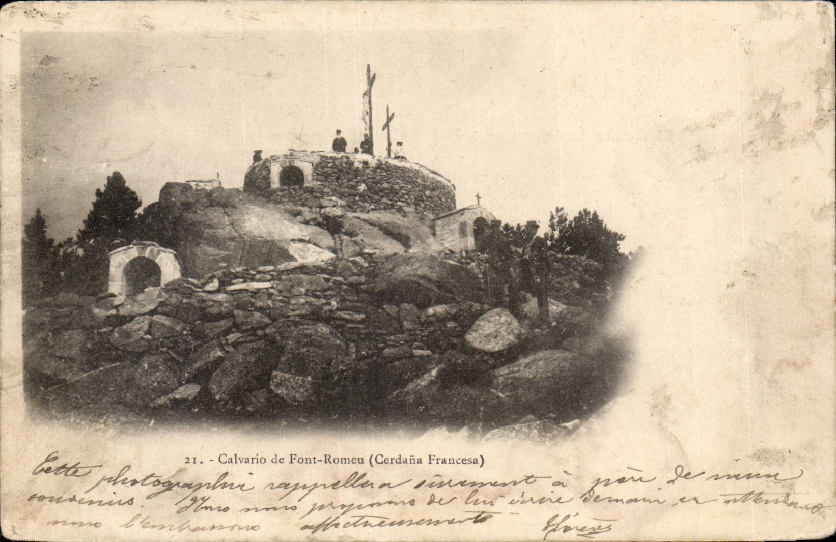 Font Romeu CPA Calvario (Cerdana Vrancesa)