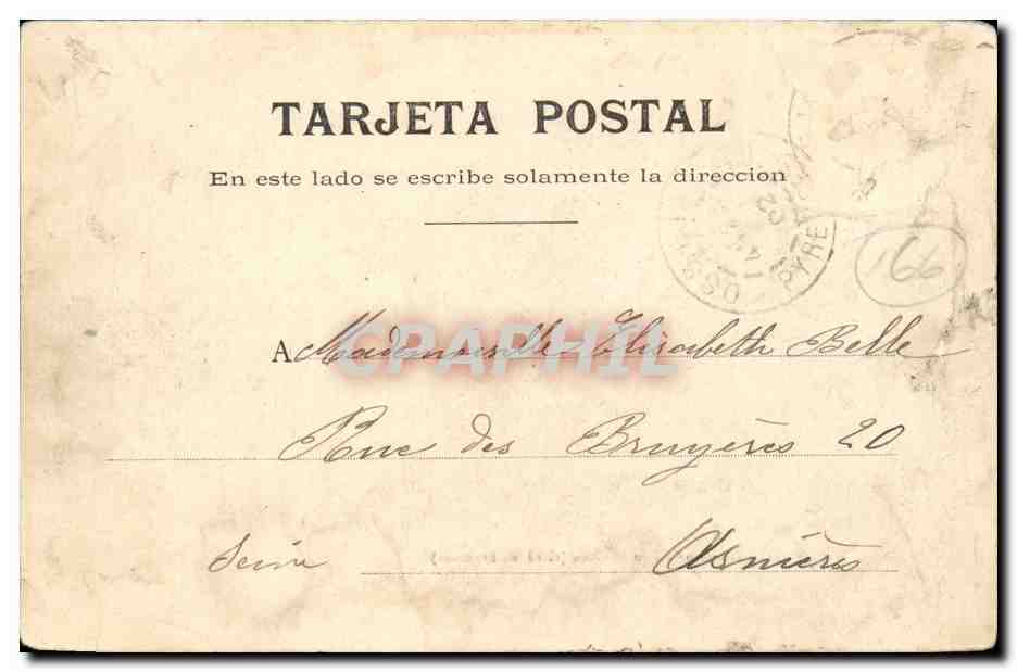 Font Romeu CPA Calvario (Cerdana Vrancesa) — Rückseite