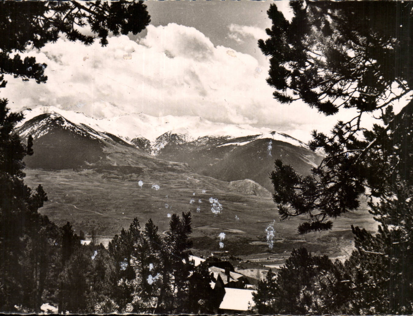 Font Romeu CPA La chaine des Pyrenees 