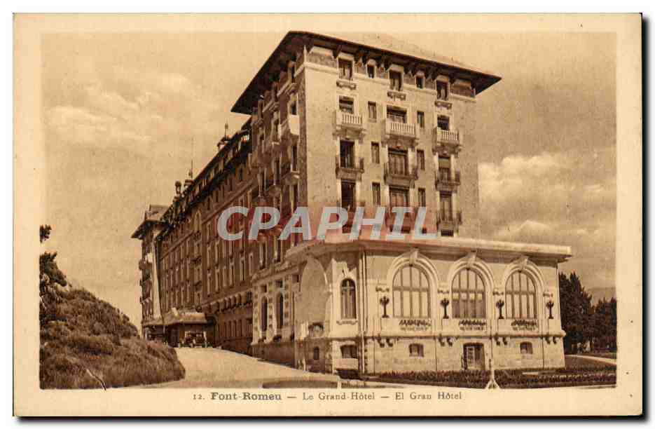 Font Romeu CPA Le grand hotel 