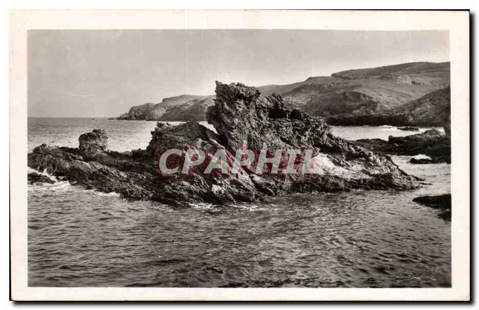 Banyuls sur Mer CPA Rochers sur la cote
