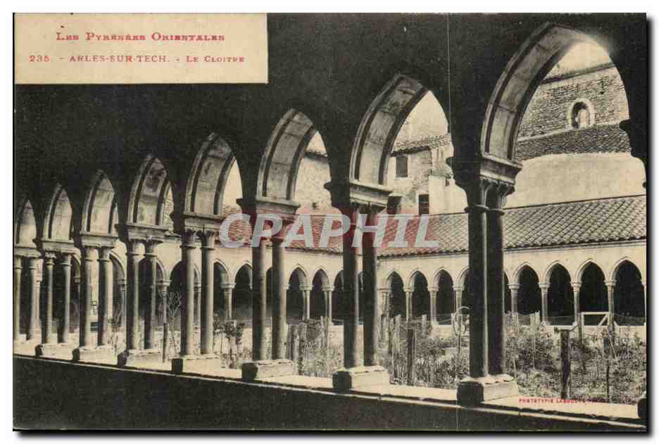 CPA Arles sur Tech Le cloitre