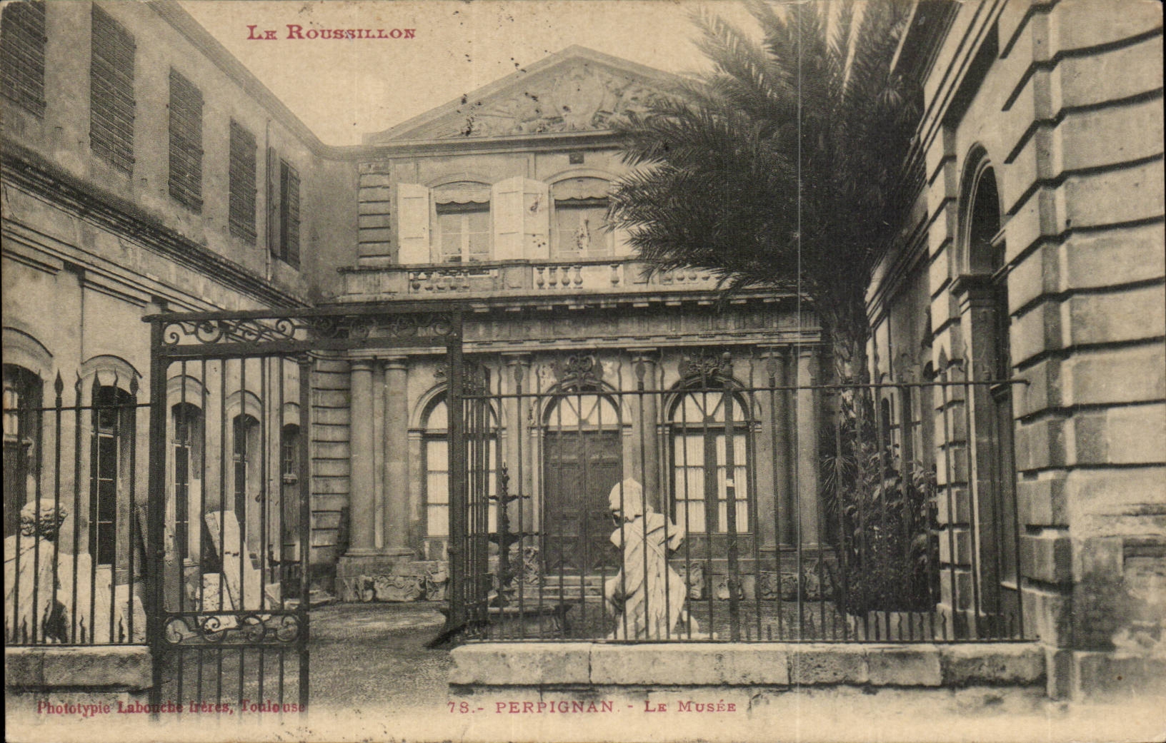 Perpignan CPA Le musee