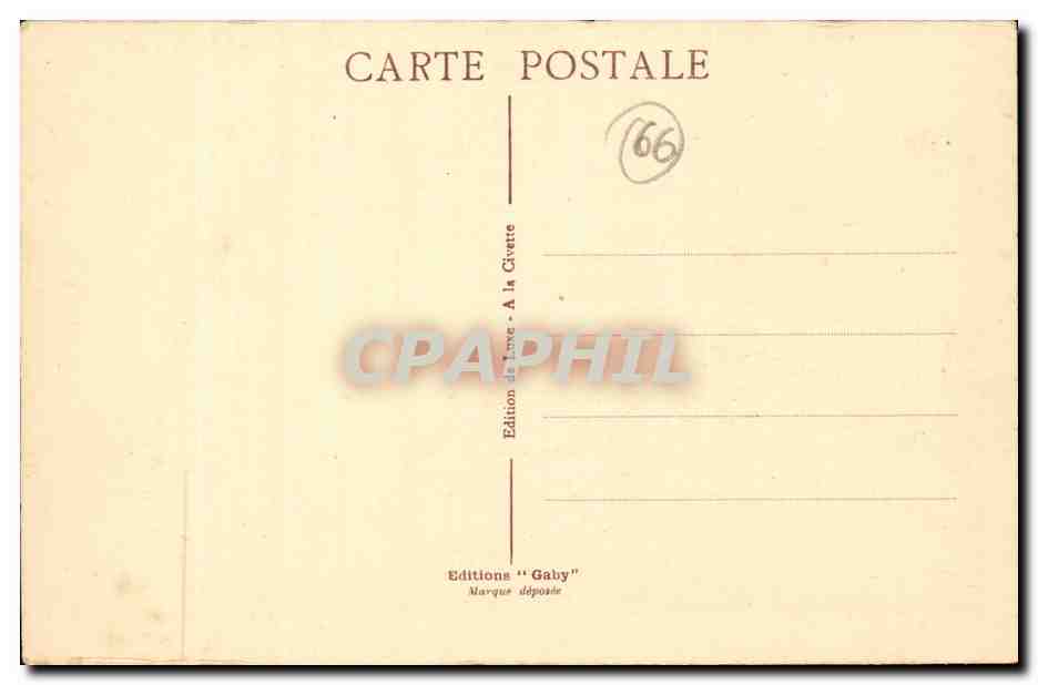 Perpignan CPA Le nouveau theatre — Rückseite