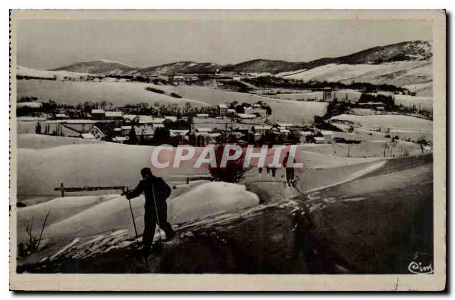 Mont Louis CPA Pistes de neige autour de Mont Louis