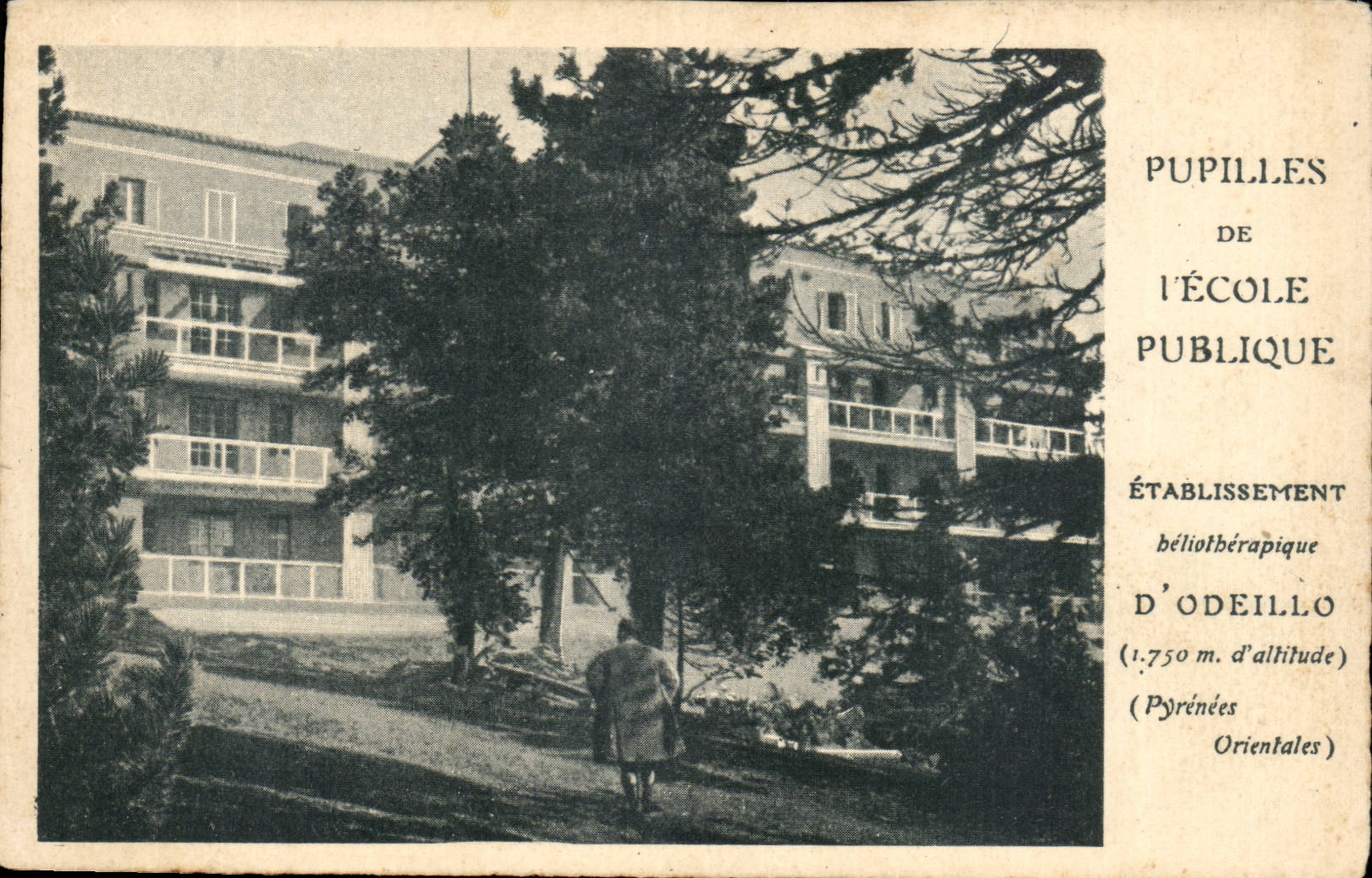Pupilles de l'ecole publique CPA Etablissement d'ODeillo 