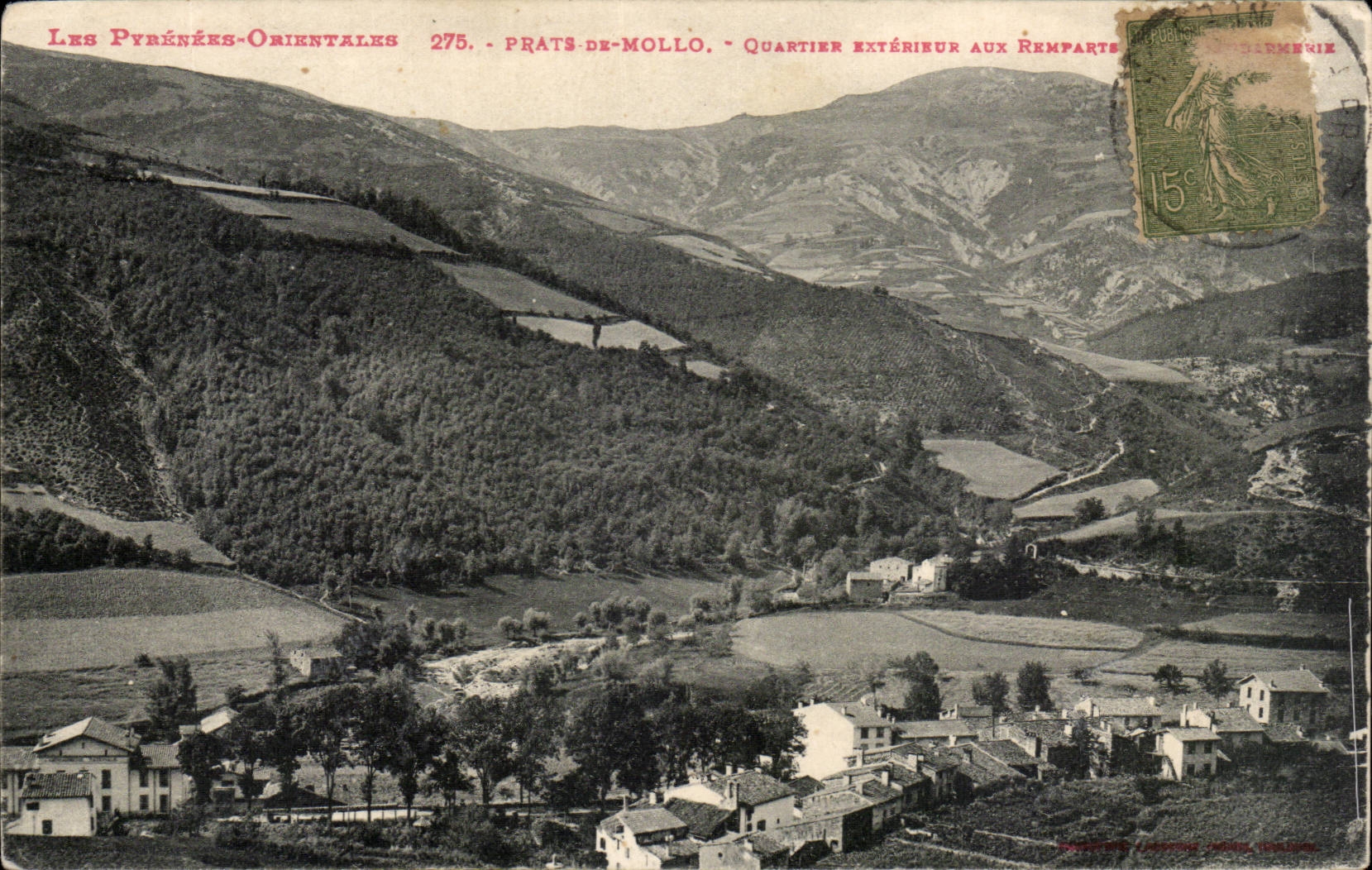 Prats de Mollo CPA Quartier exterieur aux remparts