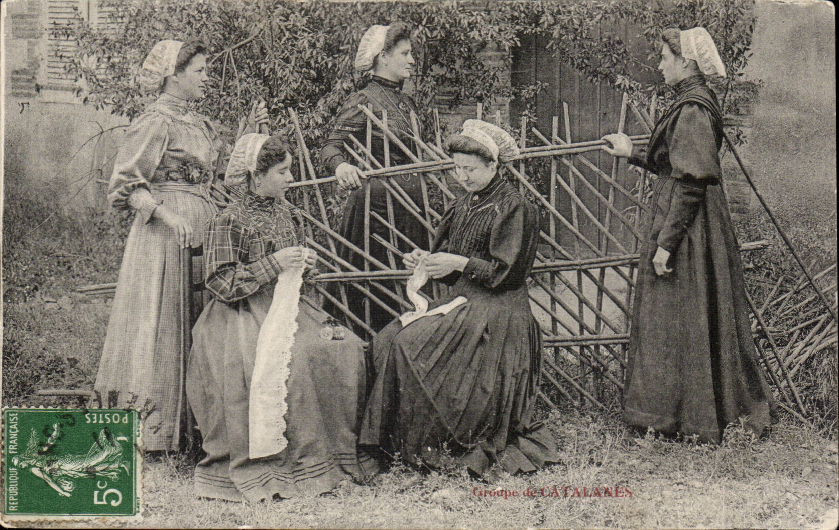 Ceret - Folklore - Costumes - Groupe des Catalanes - CPA 