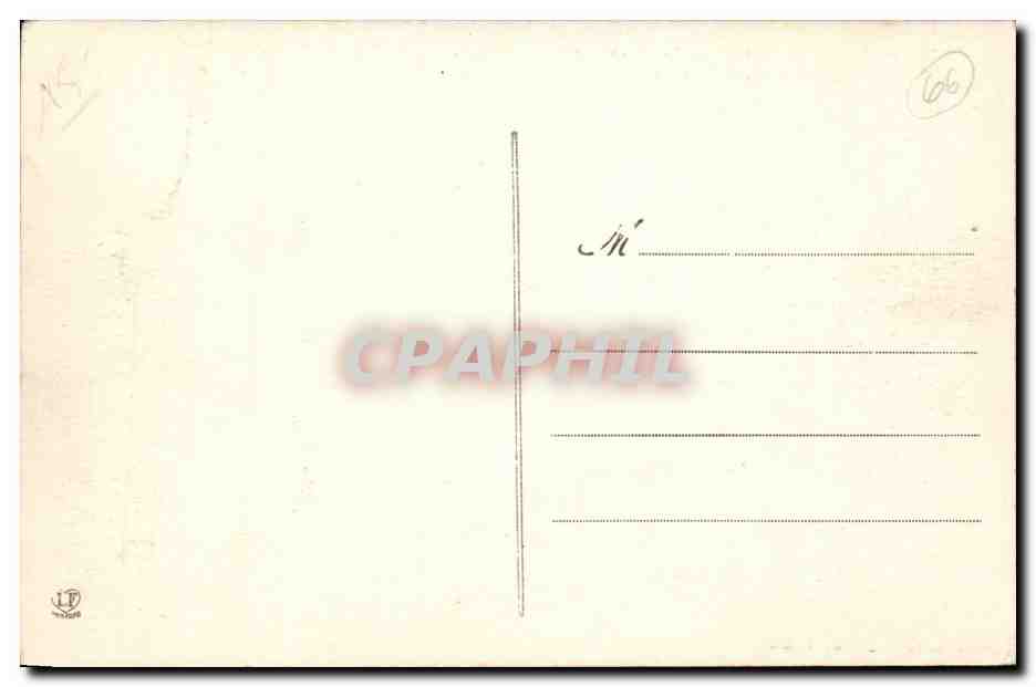 Mont Louis - La Citadelle Au Fond La Chaine des Pyranees - CPA  — Rückseite