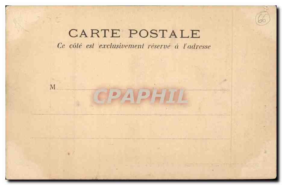 Perpignan - Le Castillet et le Pont de guerre - bridge - CPA  — Rückseite