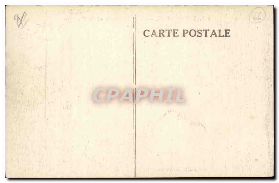 Perpignan - Vue Generale et le Canigou - CPA  — Rückseite