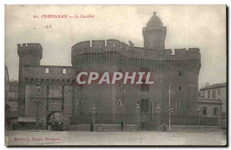 Perpignan - Le Castillet CPA 