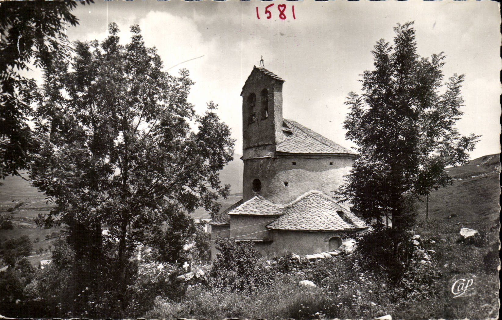 Environs de Mont Louis - La Vieille eglise de Planes - CPA 