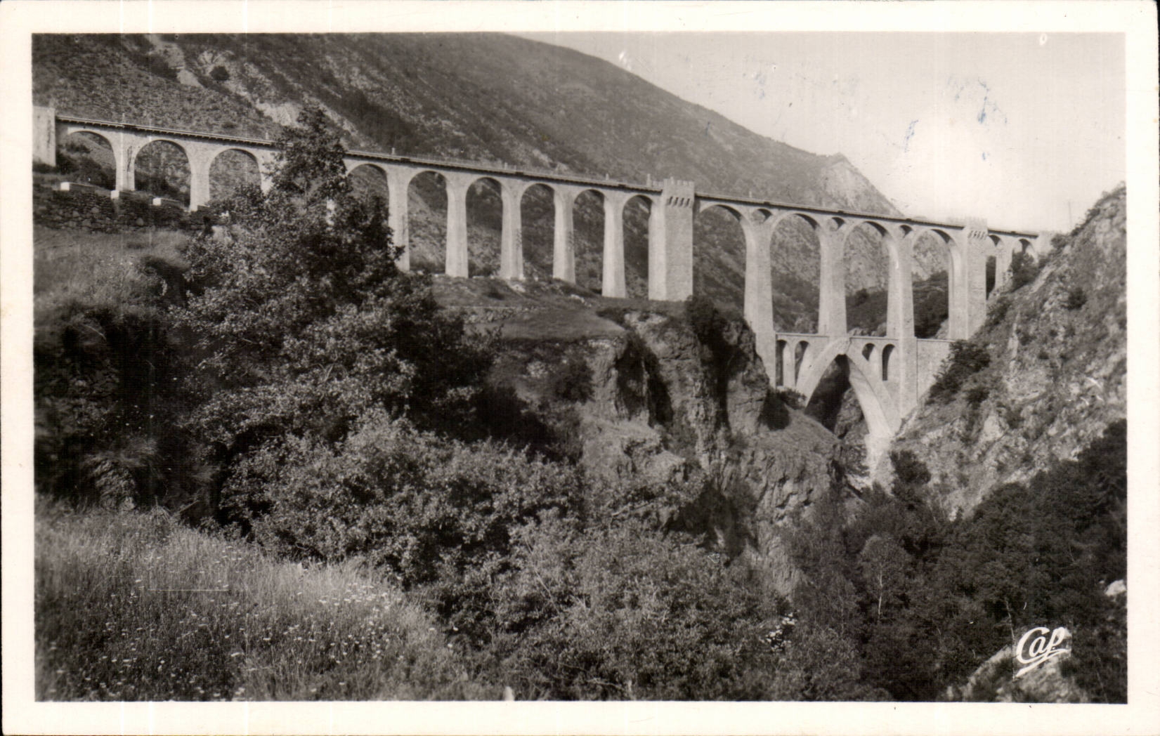 Mont Louis - Le Viaduc Sejourne - CPA 